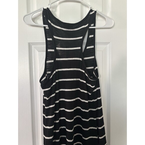 Express Black & White Sleeveless Tank Stripe Dress Size Small Women NEW - Picture 5 of 6